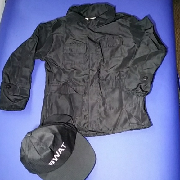 S.W.A.T. Officer Halloween costume size M (8-10) - Picture 6 of 8
